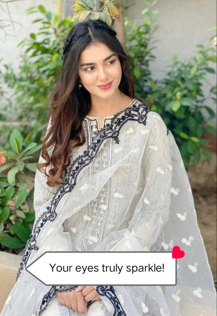 Comment on girl pic for instagram in english