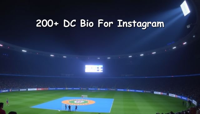 200+ DC Bio For Instagram | Delhi Capitals Fan Bios