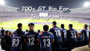 200+ GT Bio For Instagram | Gujarat Titans Fan Bios