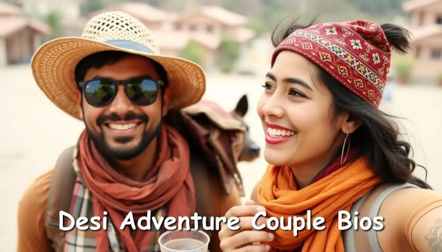 Instagram Bio For Couples: Desi Adventure Couple Bios